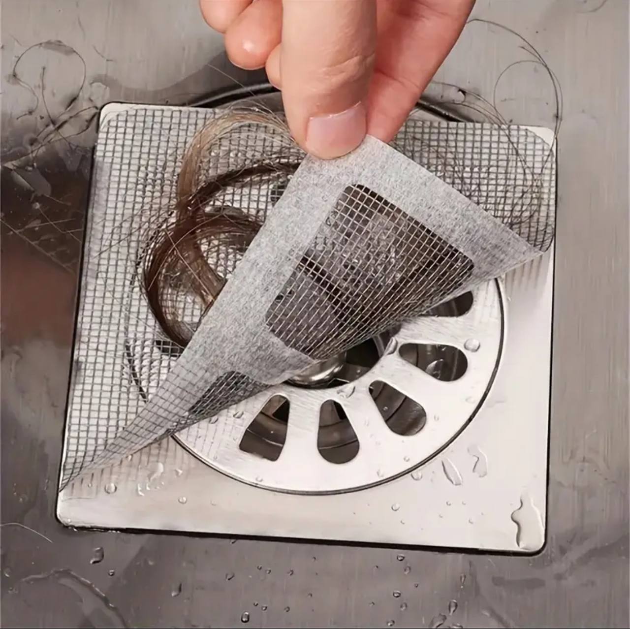 5Pcs Disposable Floor Drain Sticker