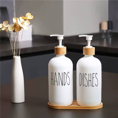 2pcs Kitchen Sink Dish HANDS// DISHES Dispenser