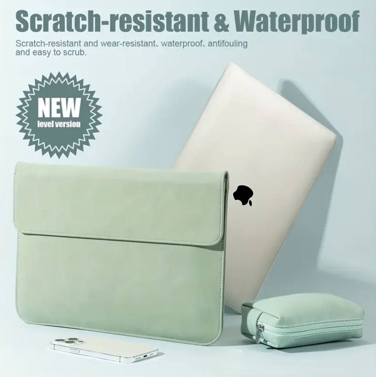 2in1 high quality laptop sleeve