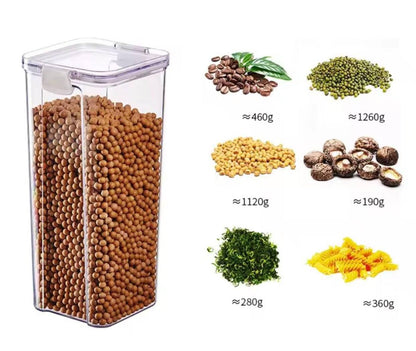 Acrylic 1800ml
Cereal storage containers