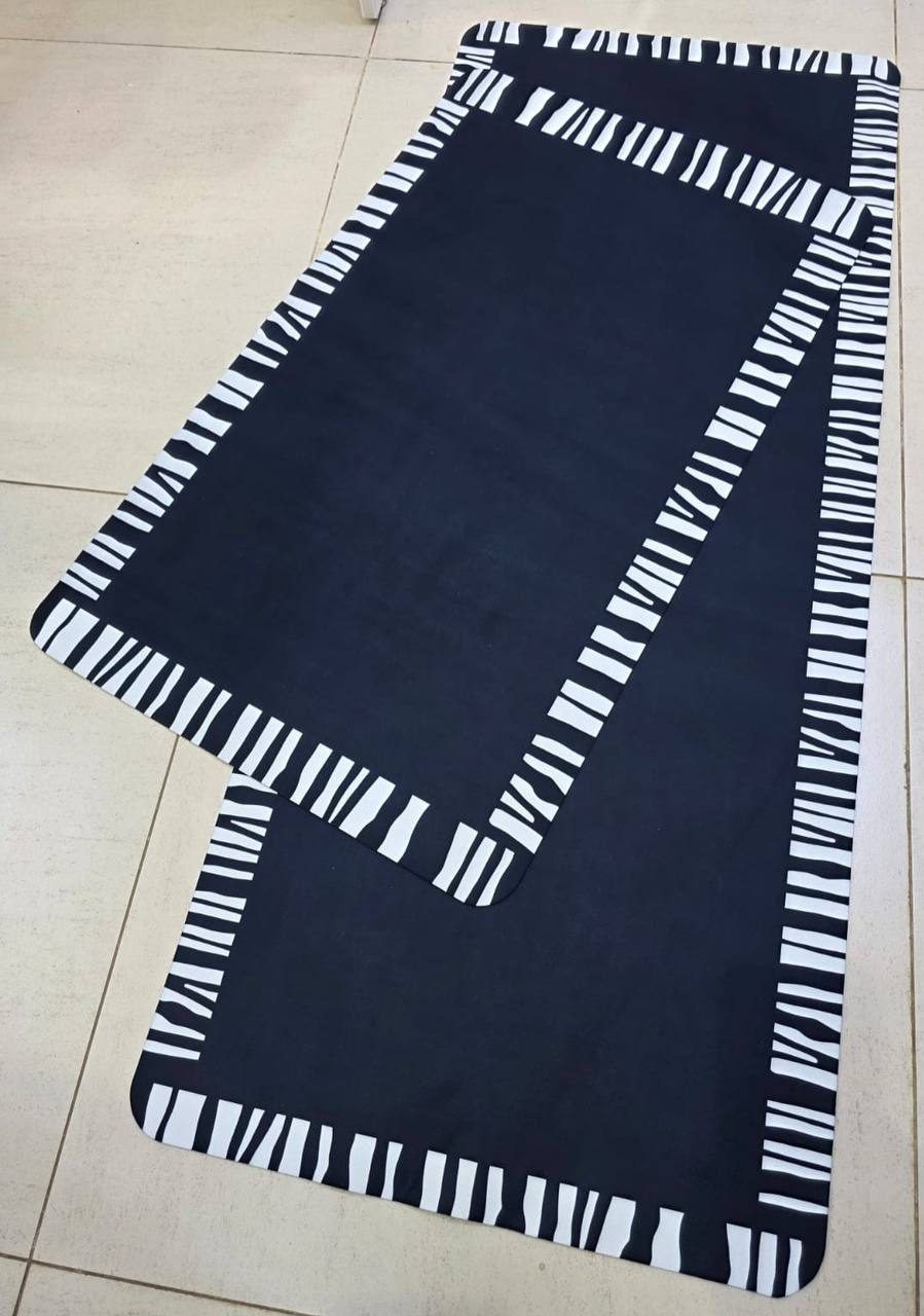 2 pc rubber kitchen mats