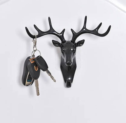wall hanging hook vintage deer