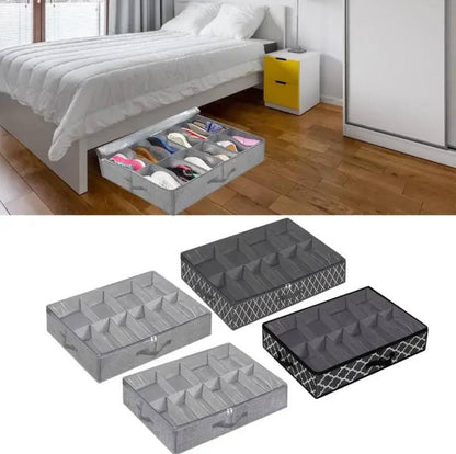 Under bed breathable Shoe storage bag