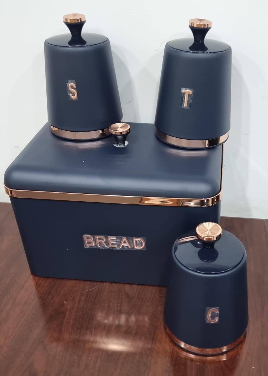 15L bread Bin with 3 canisters