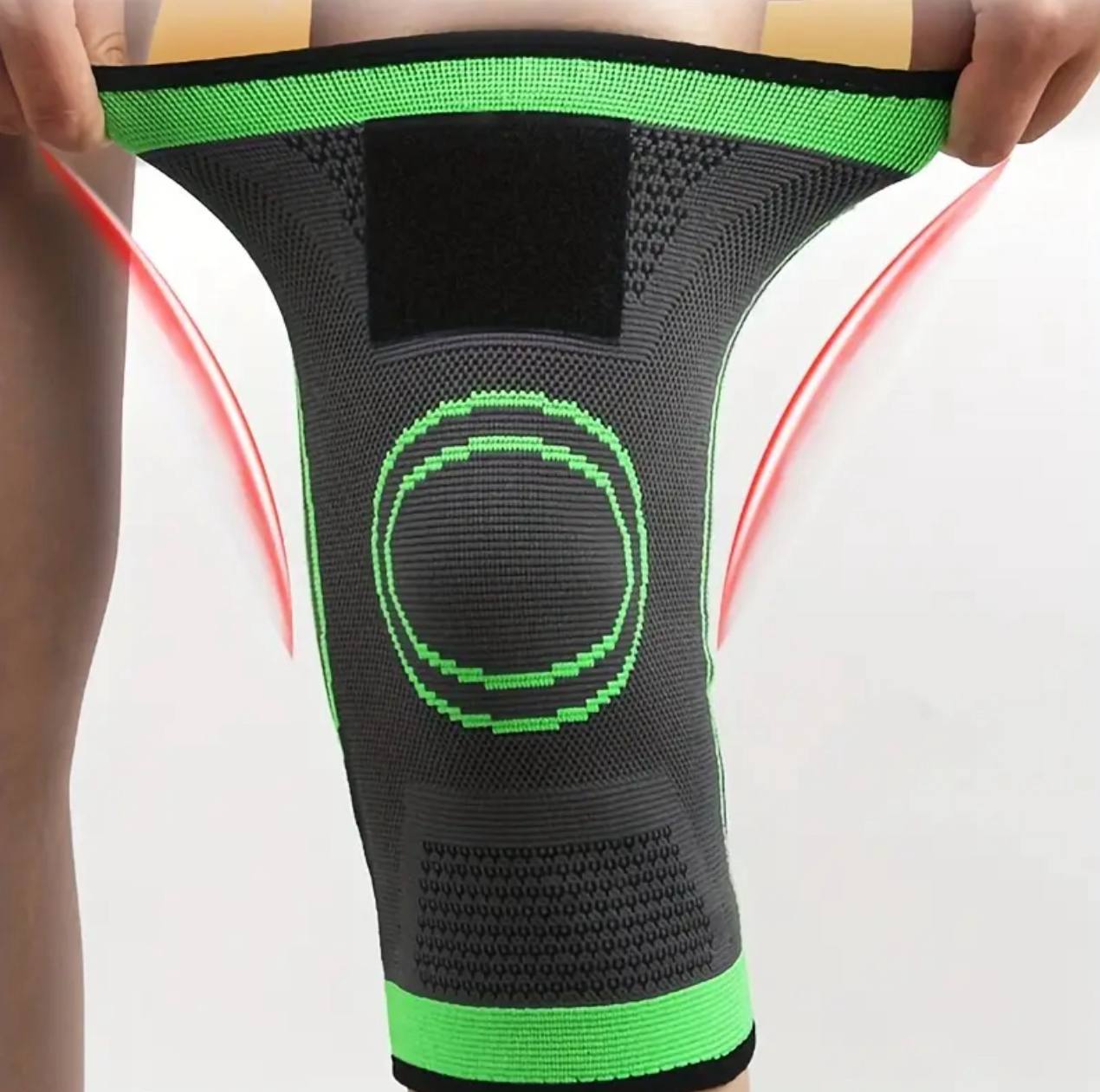 A pair of Knee Brace / Knee Sleeve Support