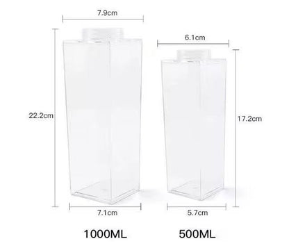1L acrylic fridge bottle
