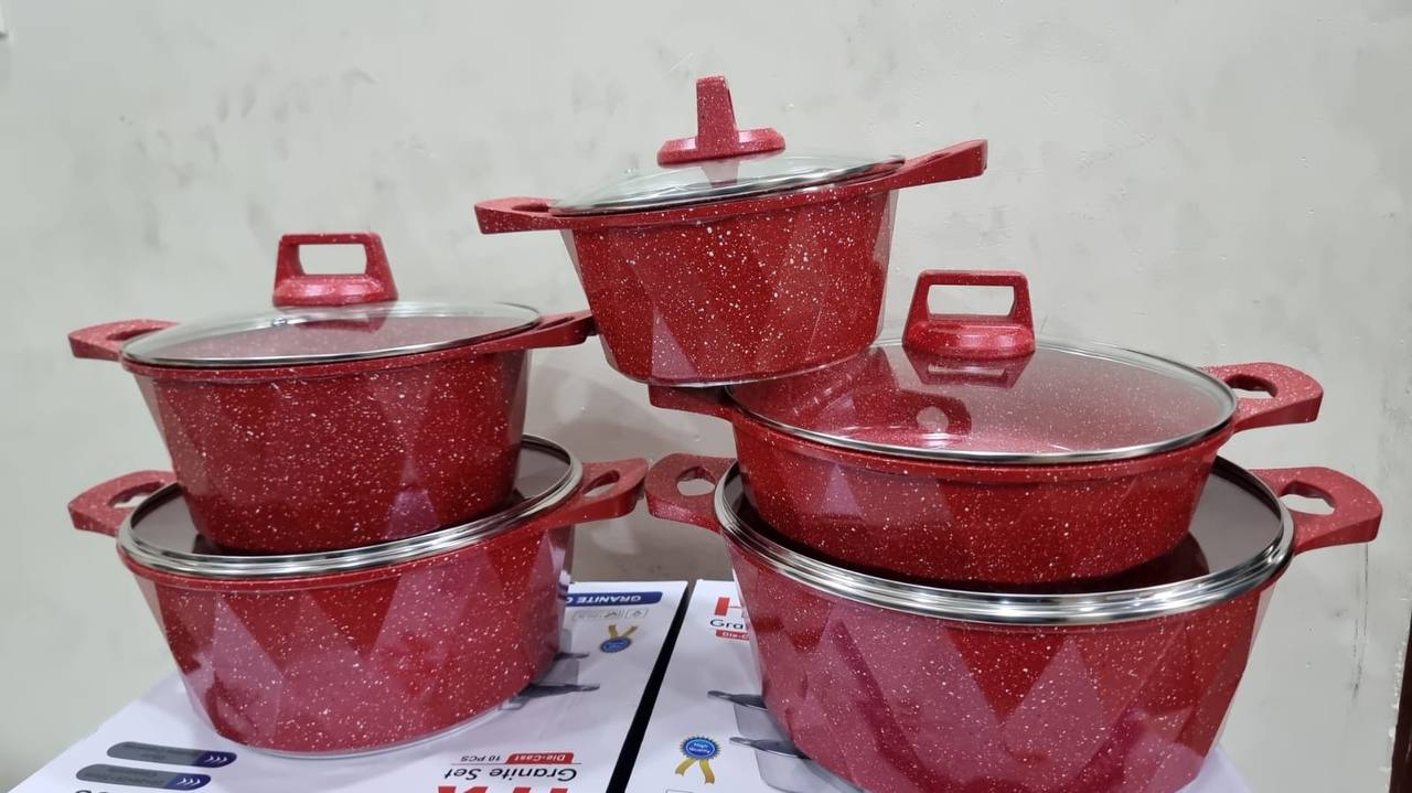 10pc granite cookware Set