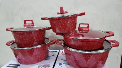 10pc granite cookware Set