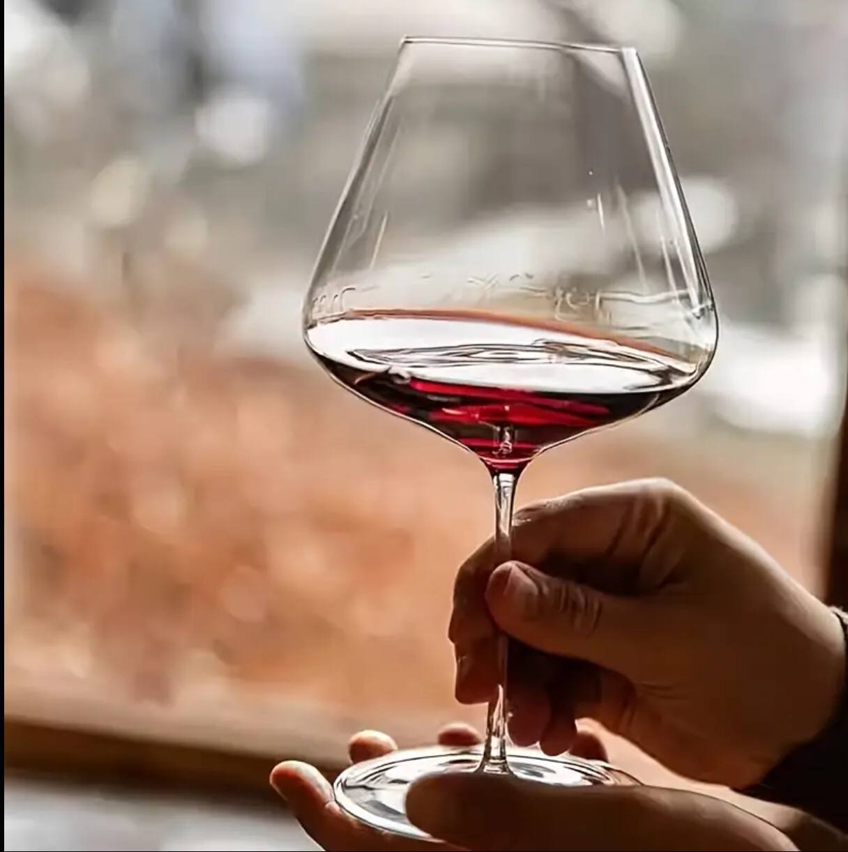 2pc Large Capacity  Crystal Wine Glass