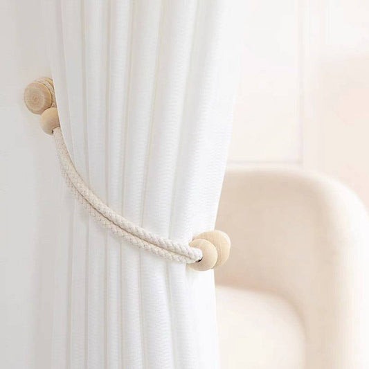 2Pcs Nordic Magnetic Curtain Binding Strap