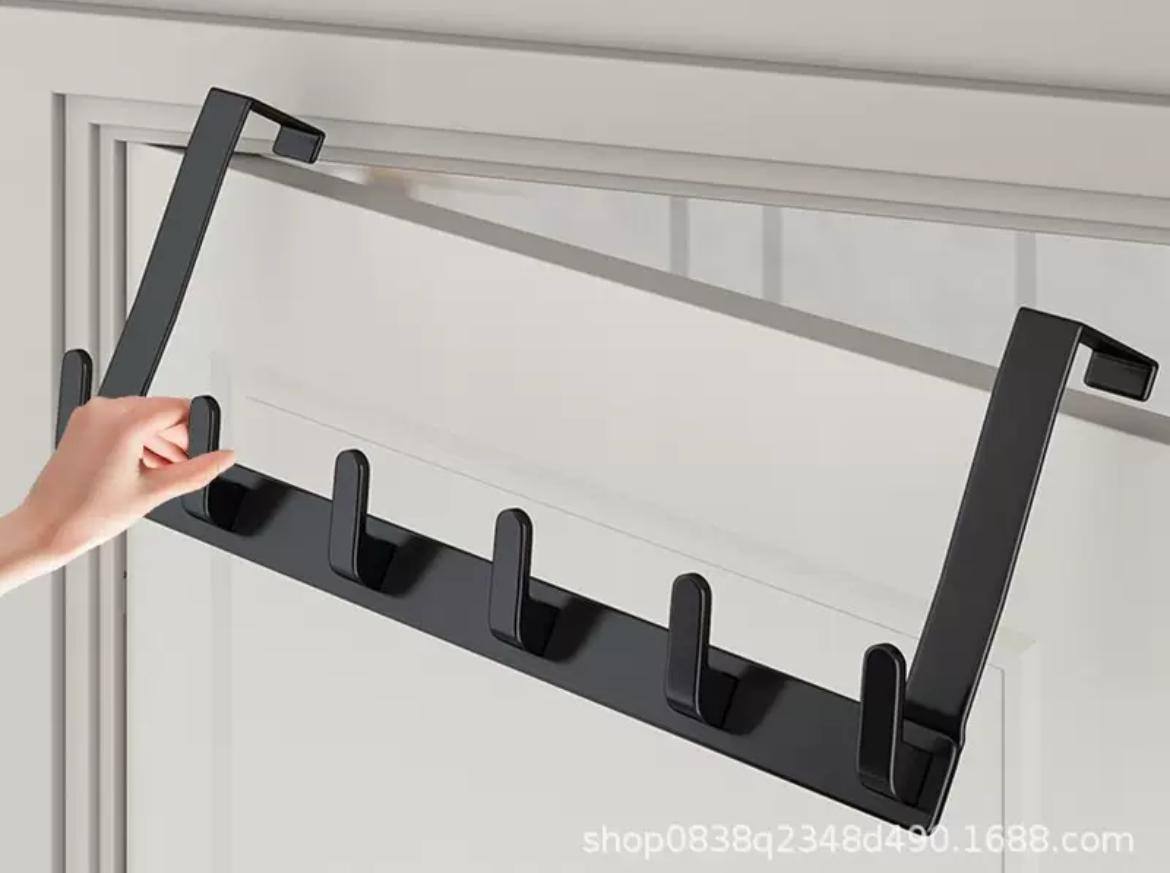 Versatile Over-The-Door Rack