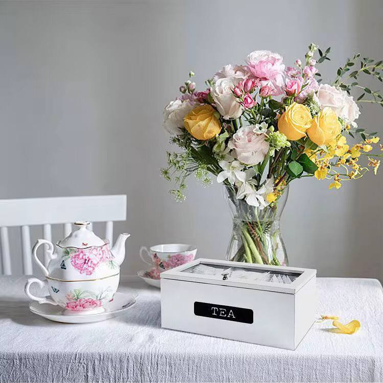 3 Compartment Tea bag organizer