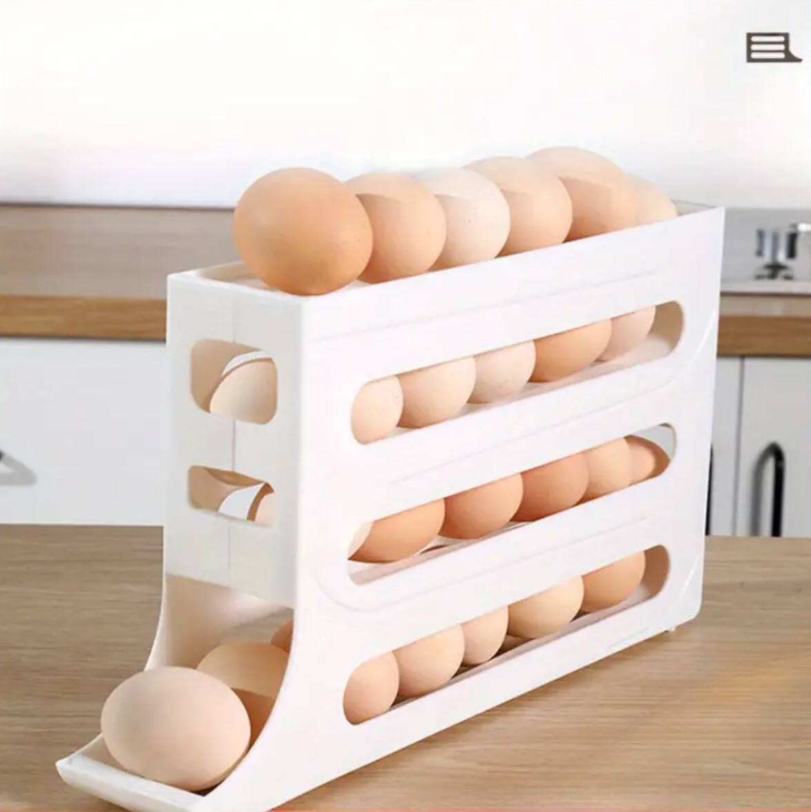 4 layer Rolling egg dispenser