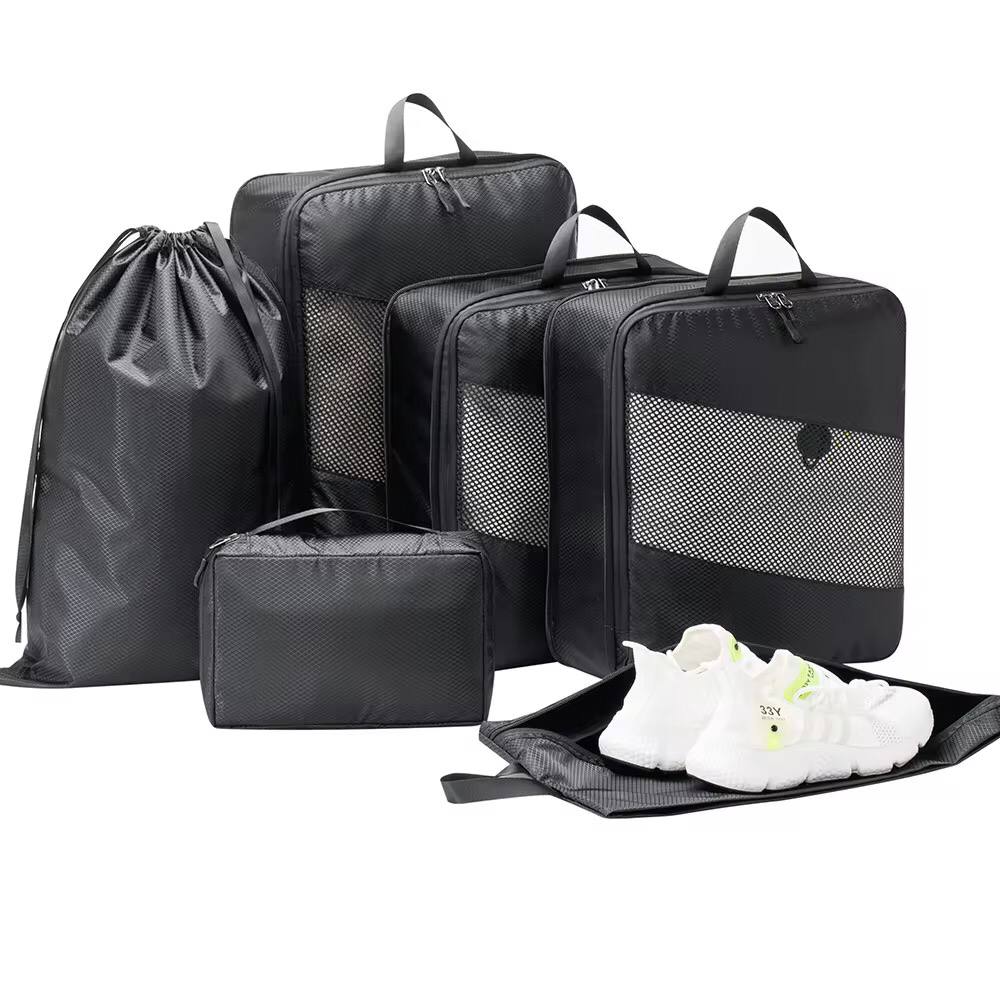 6pcs set compression travel bags