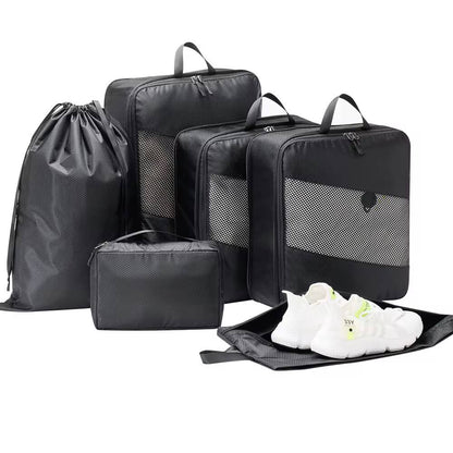 6pcs set compression travel bags