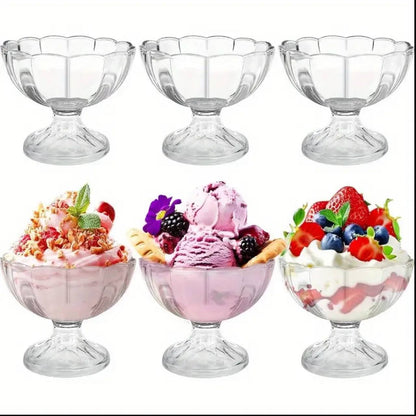 6pc Blinkmax Ice cream glass cup