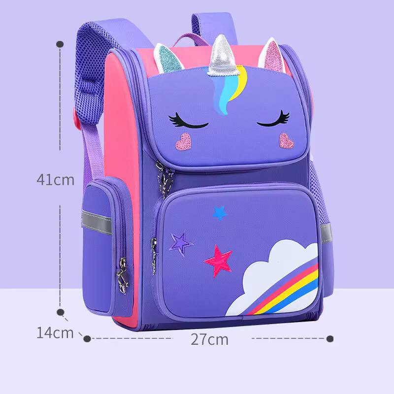 Unicorn cartoon School bags