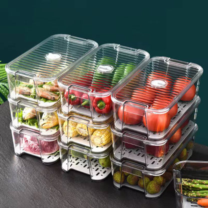 Acrylic fridge storage container