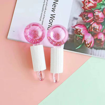 2pcs Ice Globes for Facials Massage