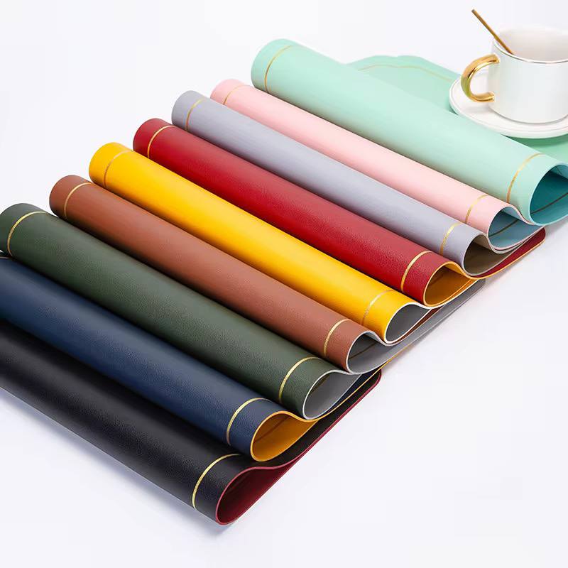 A pair of Table rubber mats