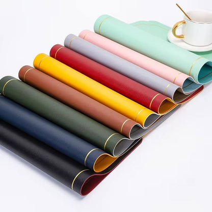 A pair of Table rubber mats