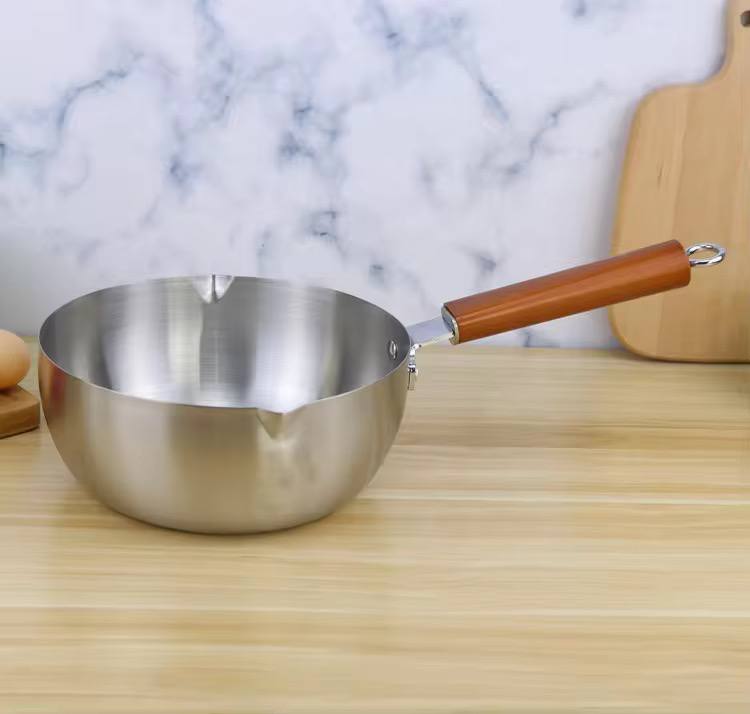 2L Stainless steel non- stick calibrated Japanese Pan
