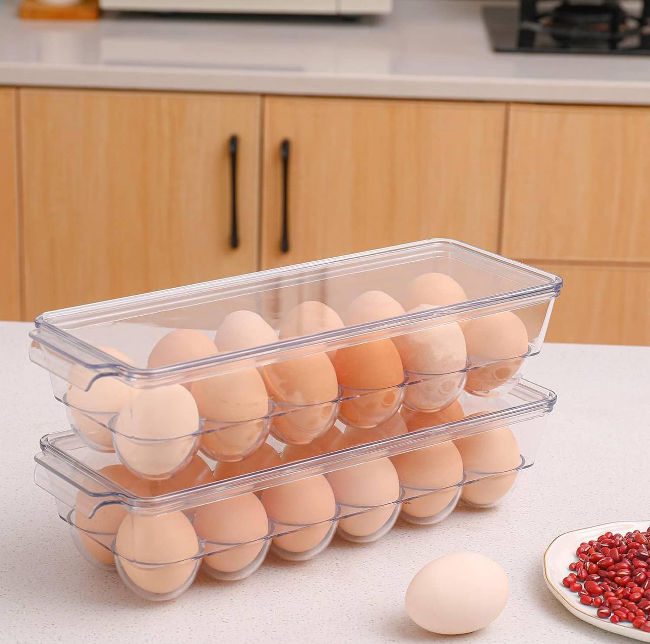 Acrylic egg holder 14 eggs