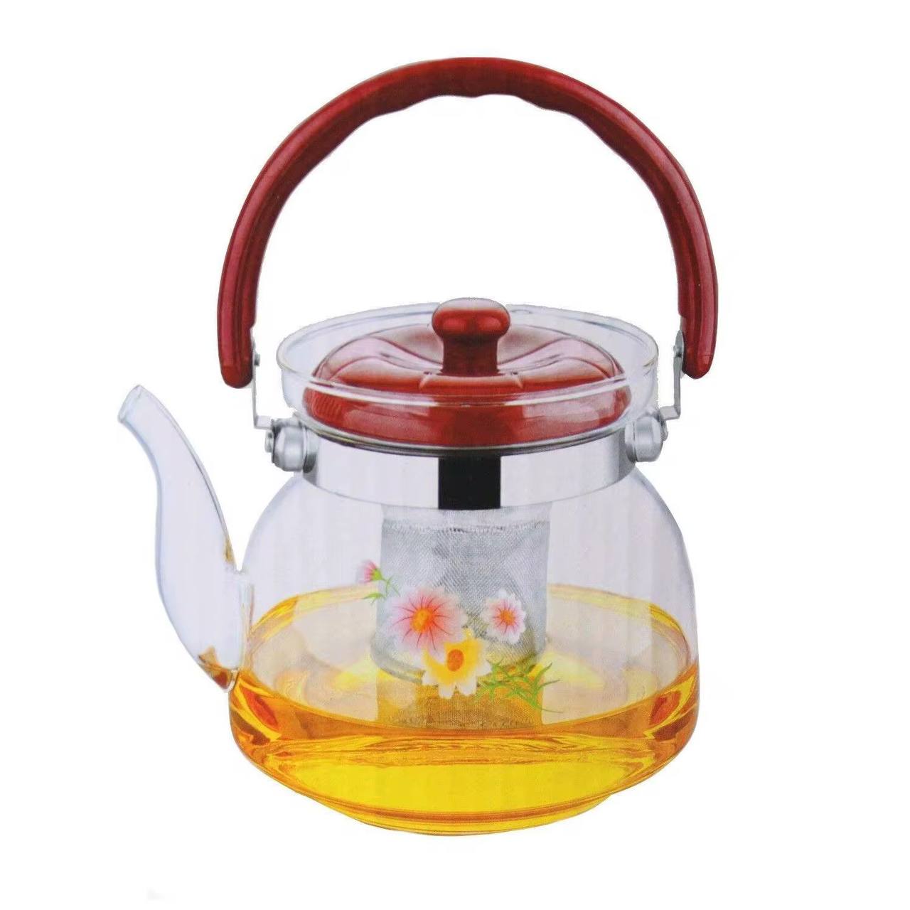 2.2 Ltrs heat resistant glass kettle