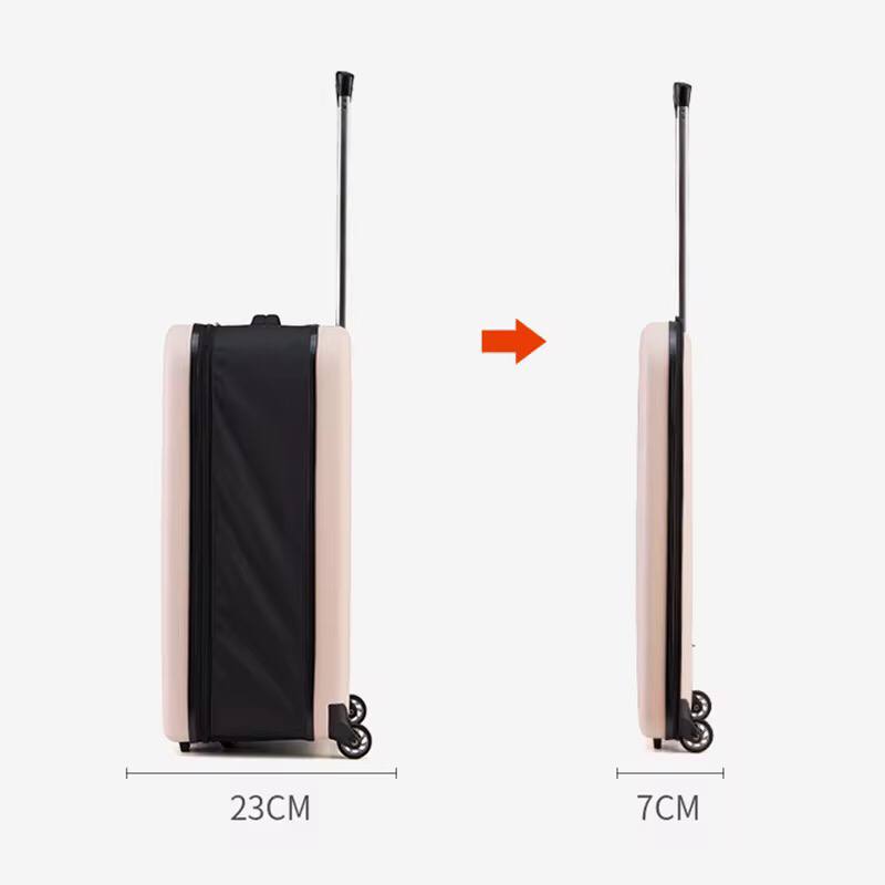 24inch expandable travel suitcase