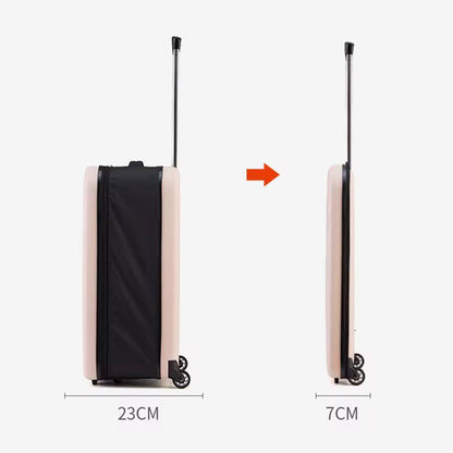 24inch expandable travel suitcase