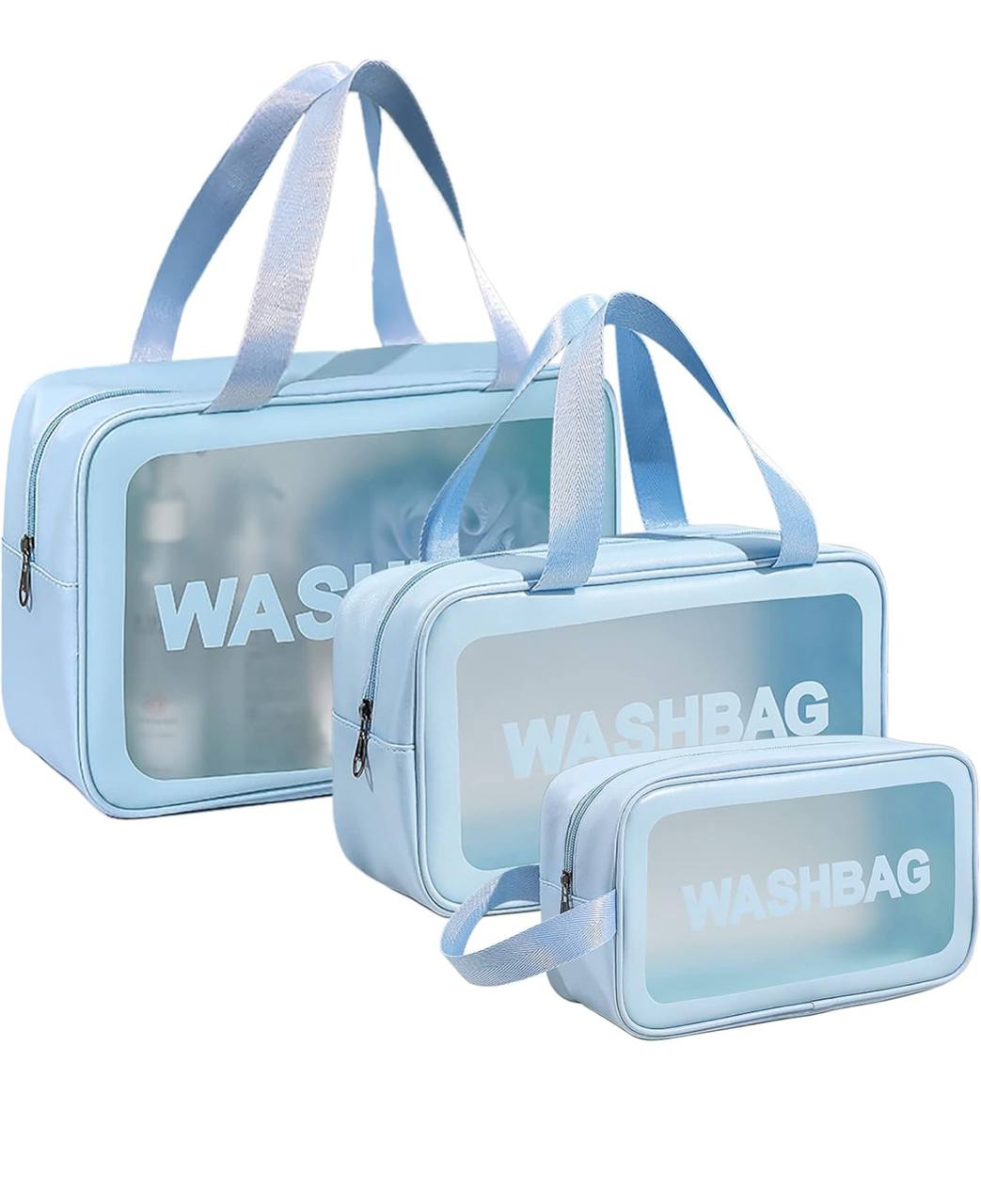 3 in 1 waterproof washbag set