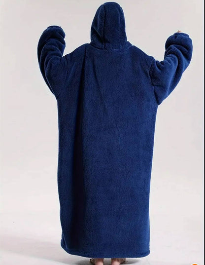 Winter Wearable Blanket Hoodie