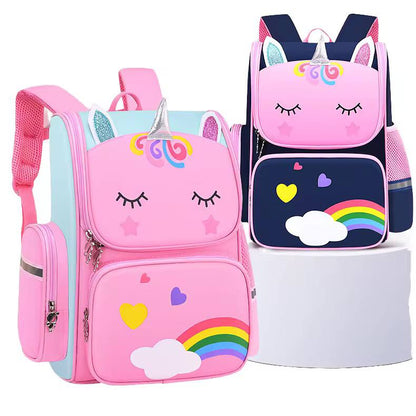 Unicorn cartoon School bags