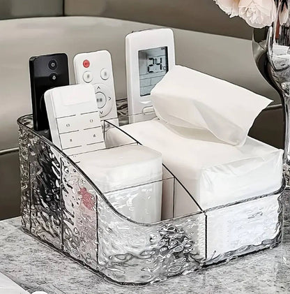 5 grid remote/cosmetic organizer