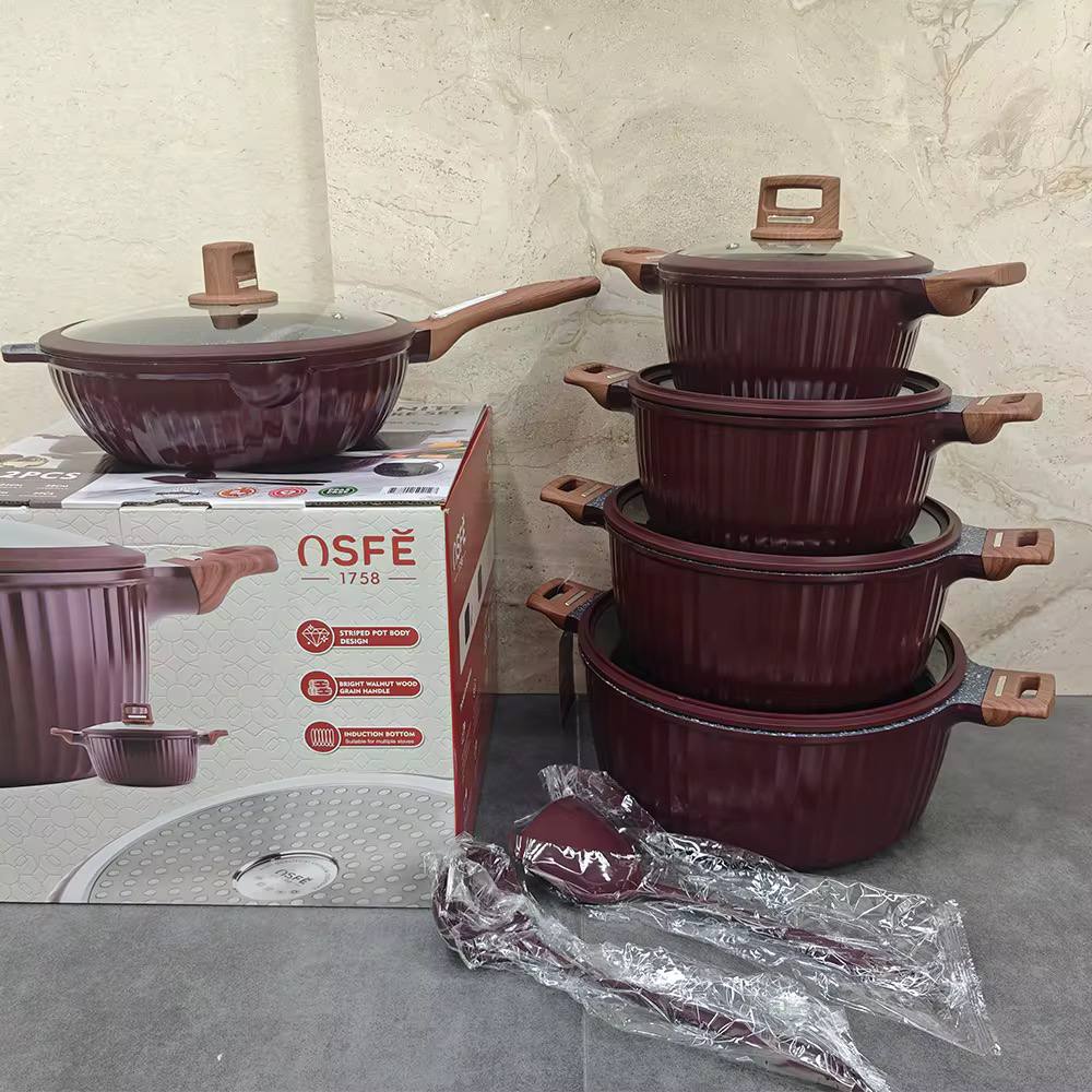 16pcs OSFE GRANITE COOKWARE SET