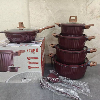 16pcs OSFE GRANITE COOKWARE SET