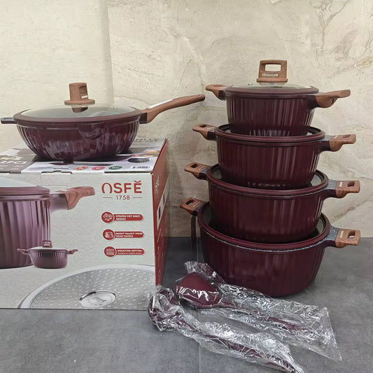 16pcs OSFE GRANITE COOKWARE SET