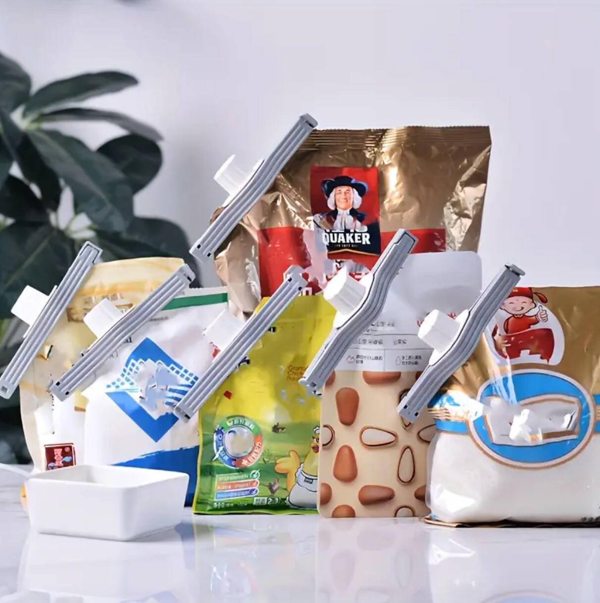 1PC Snack Packaging Bag Sealing Clips