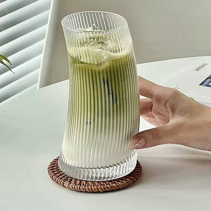 Vertical stripped Glassware 6pc