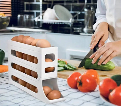 4 layer Rolling egg dispenser