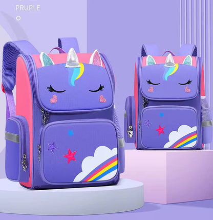 Unicorn cartoon School bags
