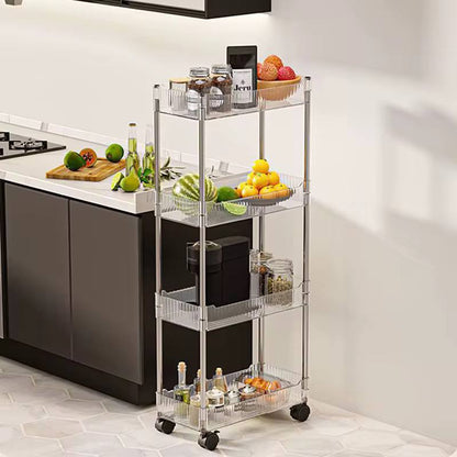 4Layer Multipurpose Rolling Storage Rack