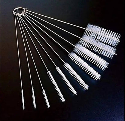 10Pcs Drinking Straw Cleaning Brush Set