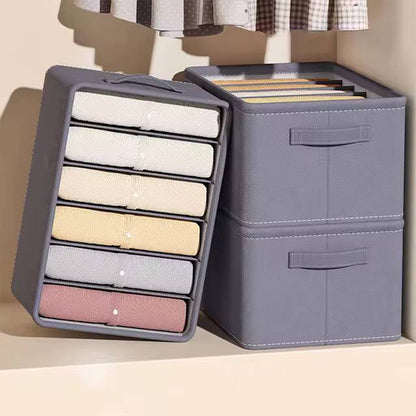 7 Grid Thicken Clothes Organizer
