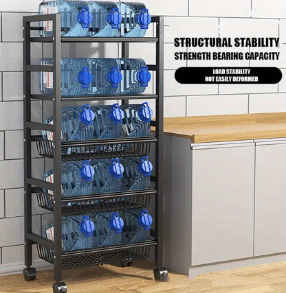 5 layers Multifunctional Metallic rack