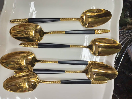 6 PCs heavy gauge table spoon