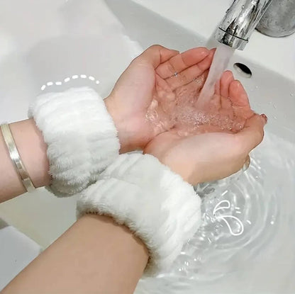 2pcs One Pair Wash Face and Wrist Band