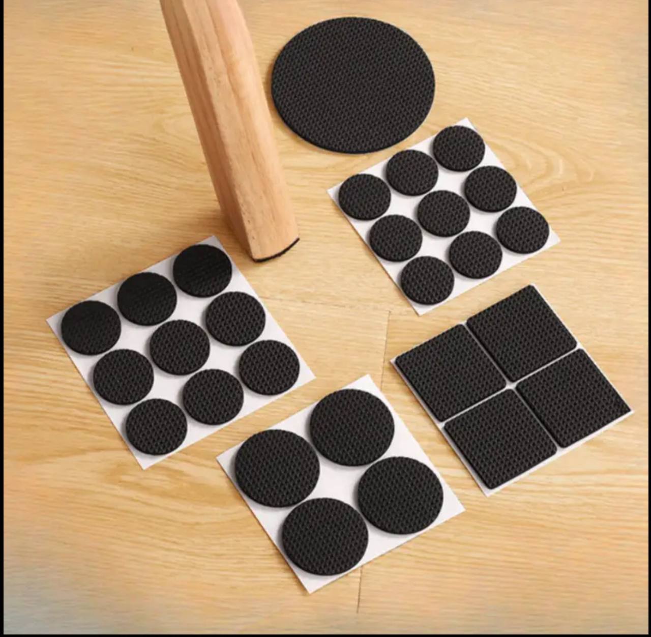 6pc Self Adhesive Furniture Leg Feet Protector Pad