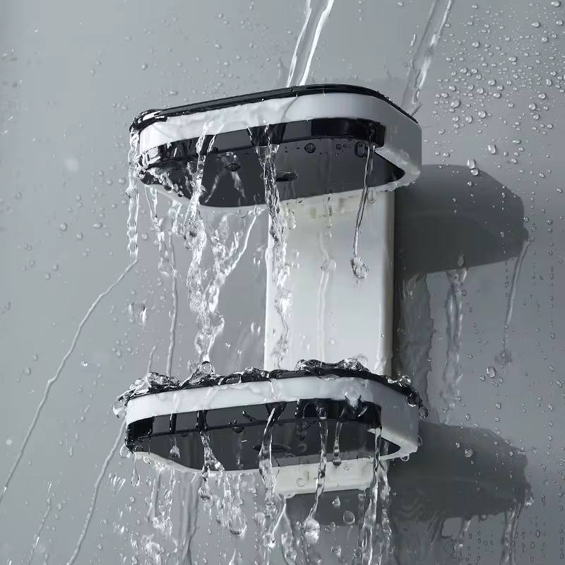 Acrylic soap dish 2 tier